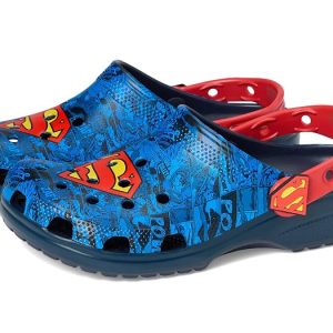 Crocs Kids Classic Superman Clogs (Little Kid/Big Kid)