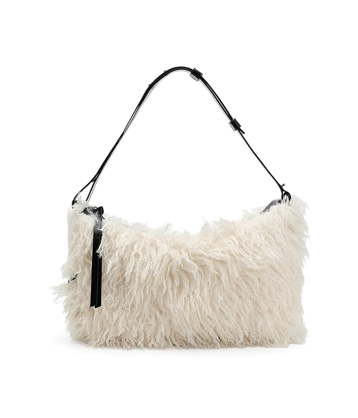 Marc Jacobs Scene Large Shoulder Bag In Grunge Fur
