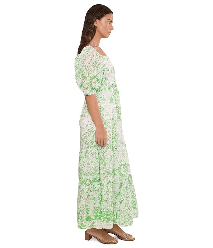 Lilly Pulitzer Hadly Short Sleeve Smocked - Image 3