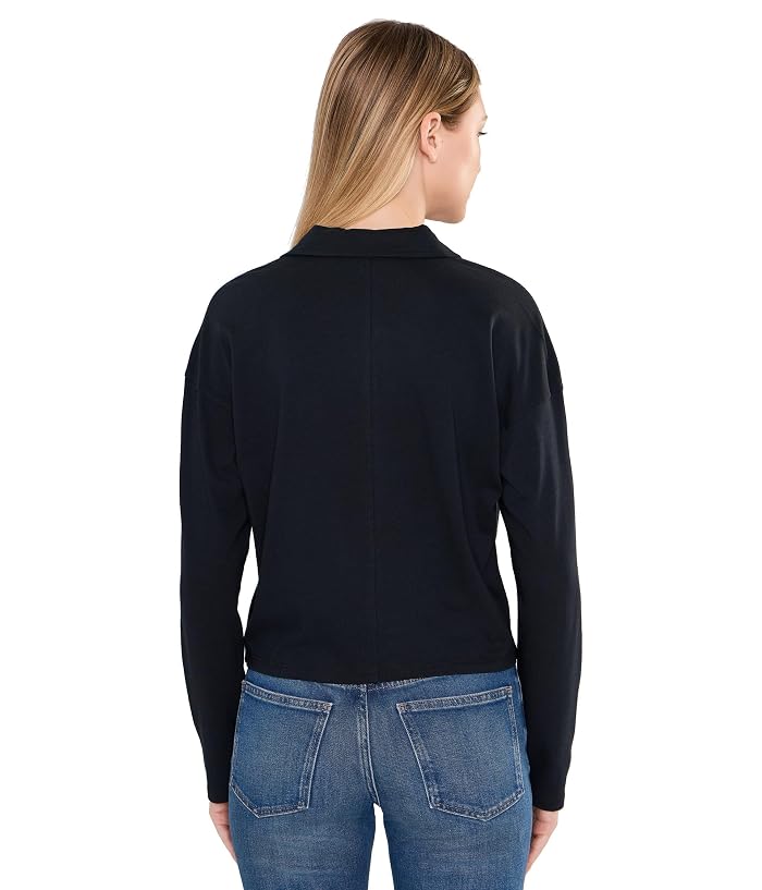 Lilla P Faux Wrap Collared Top - Image 4