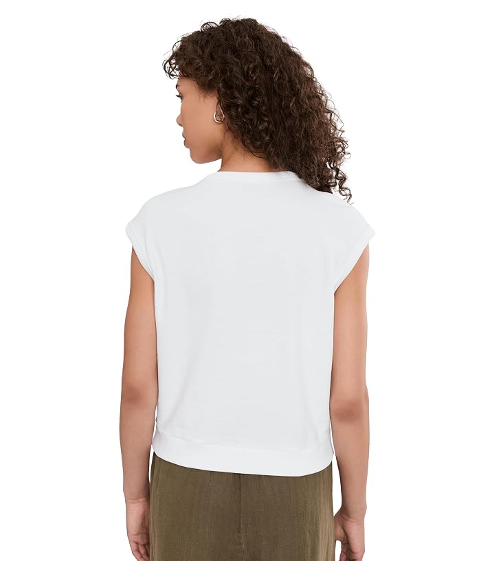 Lilla P Textured Terry Sleeveless Cardigan - Image 4