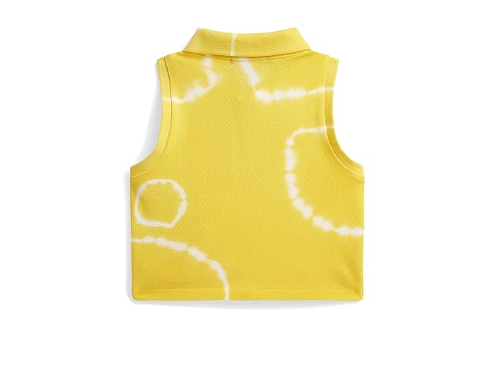 Polo Ralph Lauren Kids Tie-Dye Mesh Boxy Polo Shirt (Toddler/Little Kid) - Image 2