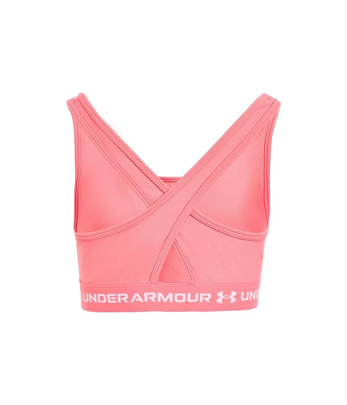Under Armour Kids Cross-Back Mid-Impact Sports Bra (Big Kid) - Image 2