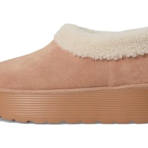 Stuart Weitzman Socharming Shearling Flatform Clogs