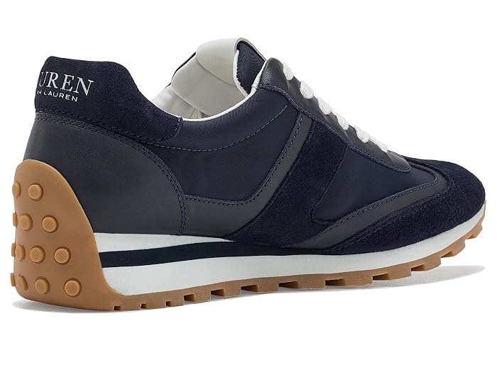 Lauren Ralph Lauren Dani Color-Blocked Leather Sneakers - Image 3