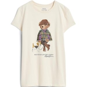 Polo Ralph Lauren Kids Polo Bear Cotton Jersey Tee (Big Kid)