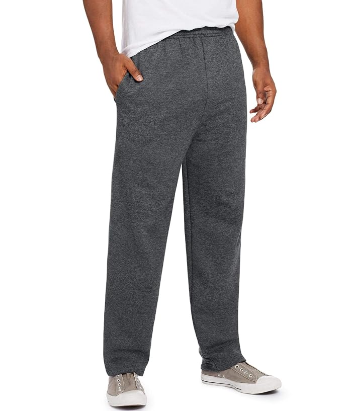 Hanes EcoSmart Open Leg Pant with Pockets