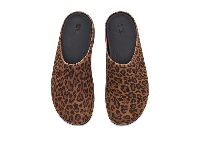 FitFlop Shuv Suede Leopard Mules - Image 2