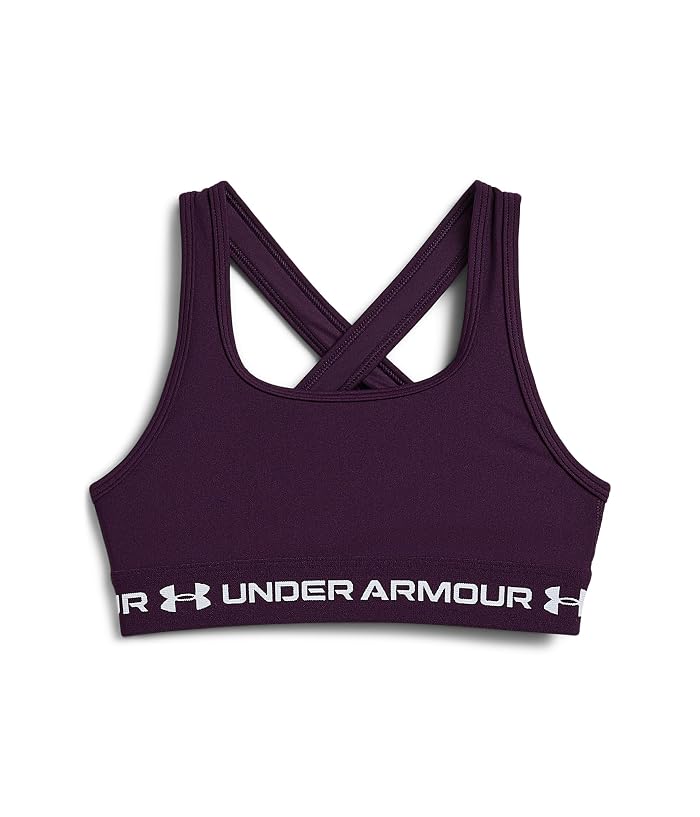 Under Armour Kids Crossback Mid-Impact Sports Bra (Big Kids) - Image 4