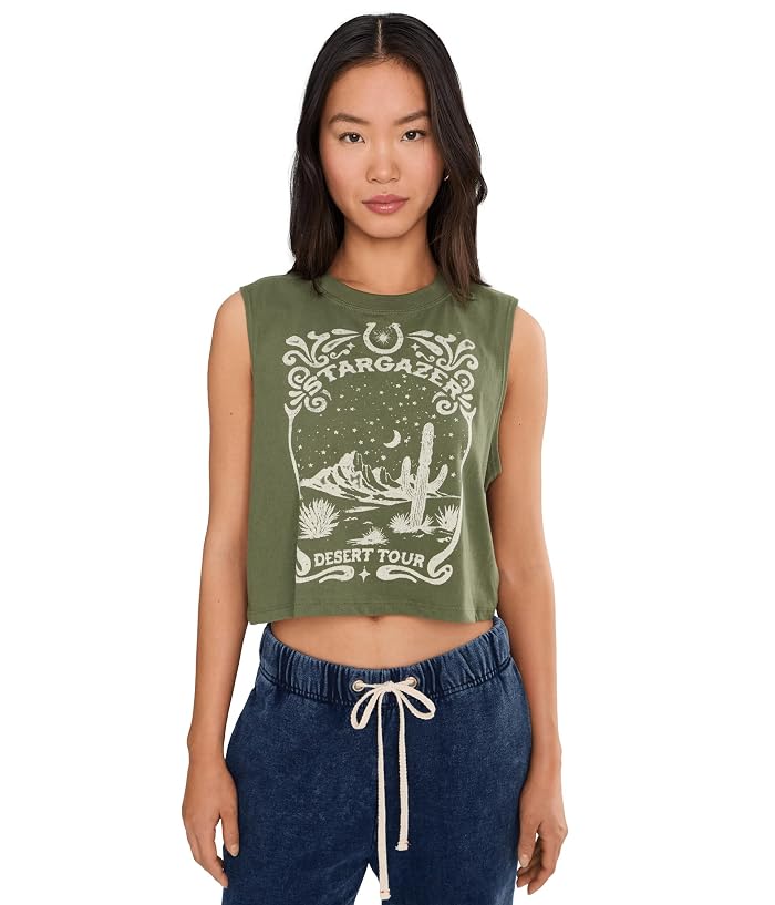 Spiritual Gangster Stargazer Spirit Crop Tank
