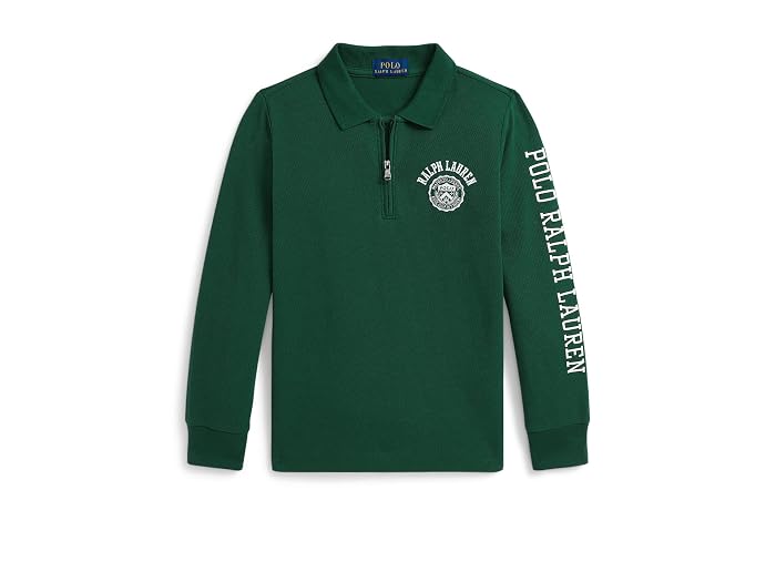 Polo Ralph Lauren Kids Logo Cotton Mesh Polo Shirt (Toddler/Little Kid)