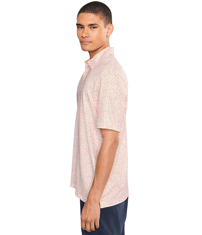 Johnston & Murphy Game Day Multi-sport Print Polo - Image 3