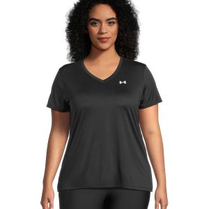 Under Armour Tech Short Sleeve V-Neck Solid