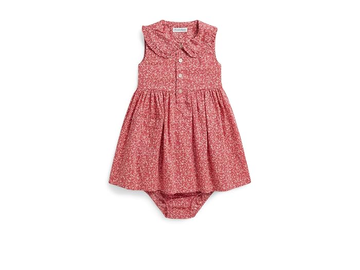 Polo Ralph Lauren Kids Floral Cotton Shirtdress & Bloomer (Infant)