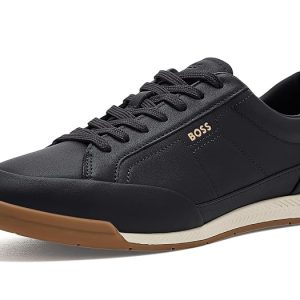 BOSS Nitan Leather Low Profile Sneakers