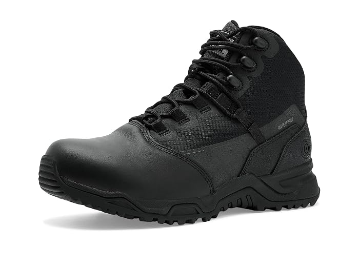 Original S.W.A.T. Alpha Fury 2.0 6" Side-Zip Waterproof Leather Polishable Toe