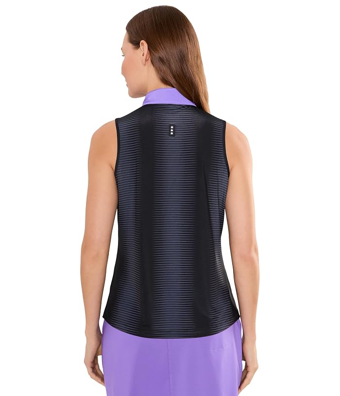 Jamie Sadock Dragon Graphic Sleeveless Golf Top - Image 4