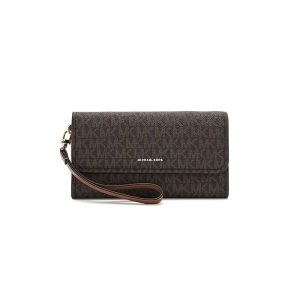MICHAEL Michael Kors Jet Set Medium Flap Double Zip Wristlet