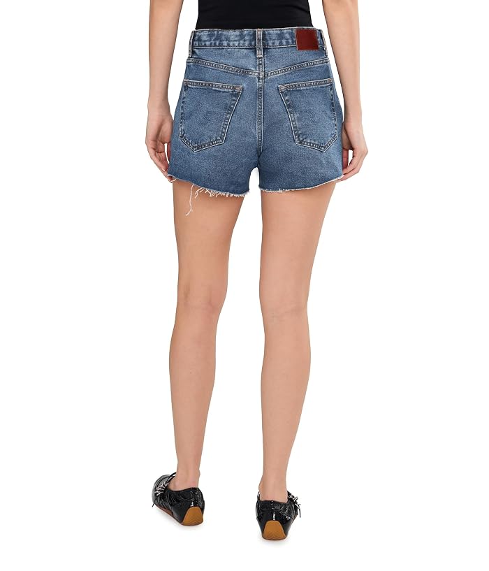 AG Jeans Halle High-Rise Relaxed Shorts in 11 Years Enrich - Image 4