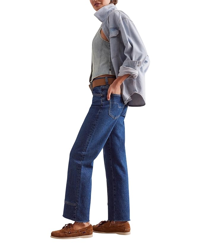Free People Risk Taker Mid-Rise Straight - Image 2