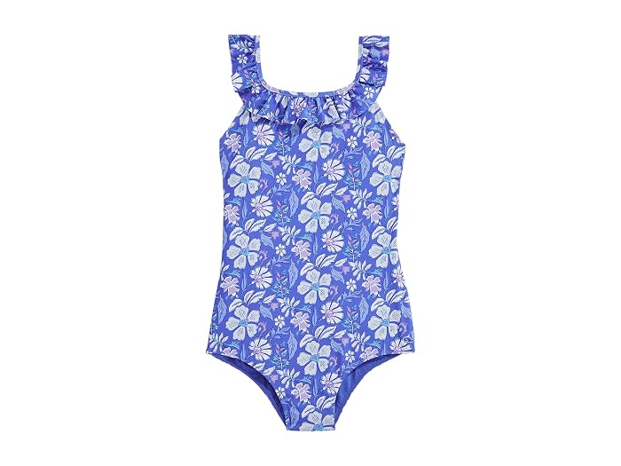 Vineyard Vines Kids Scoop Ruffle One Piece (Toddler/Little Kids/Big Kids) - Image 3