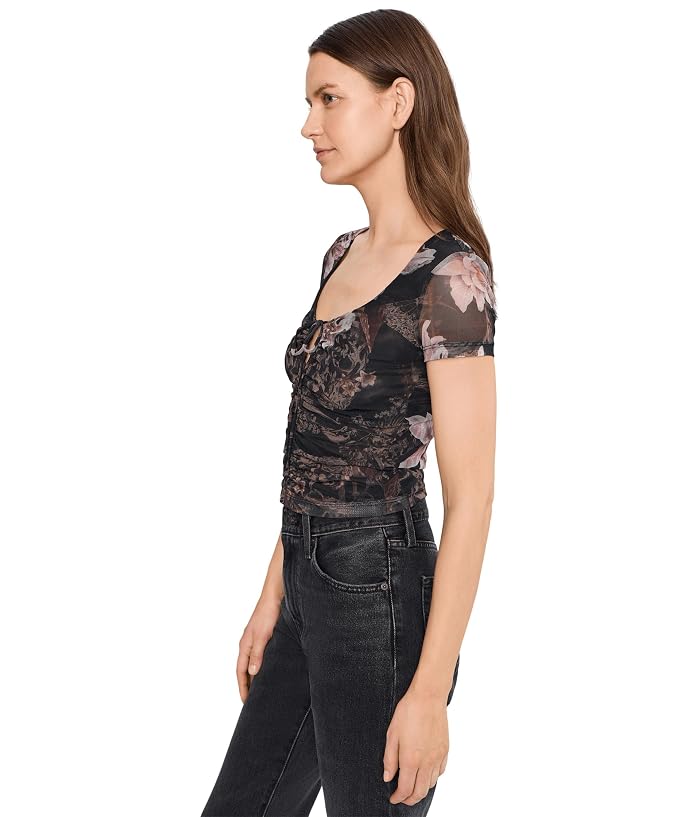 AllSaints Gabby Mesh Top - Image 3