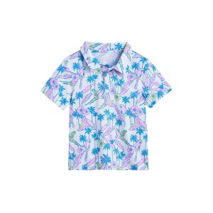 Chubbies Kids The Lil Flock Party Performance Polo (Toddler/Little Kid)