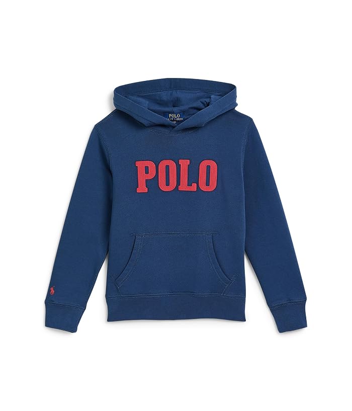 Polo Ralph Lauren Kids Logo Fleece Hoodie (Big Kid) - Image 4