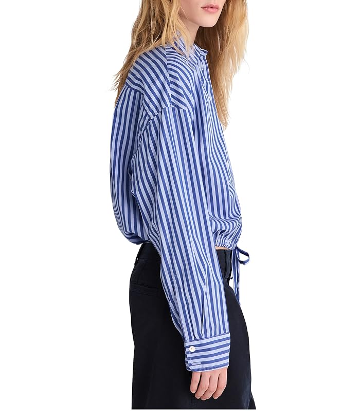 Madewell Drawstring Button-Up Shirt in Poplin - Image 3