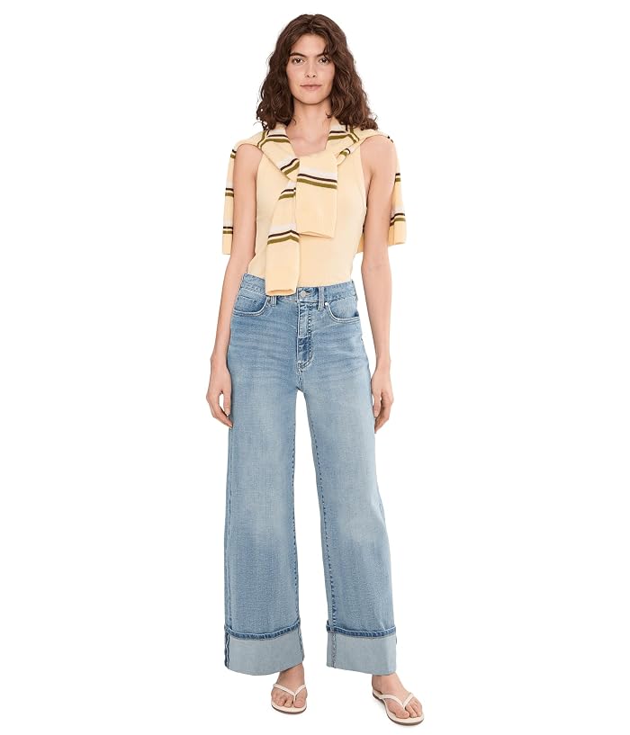 Liverpool Los Angeles Morgan High-Rise Cuffed Wide Leg Jeans 30" Inseam - Image 2