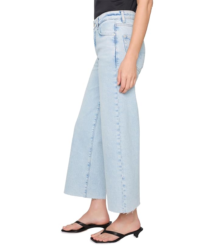 AG Jeans Saige Mid-Rise Wide Leg Crop in Harvest - Image 3