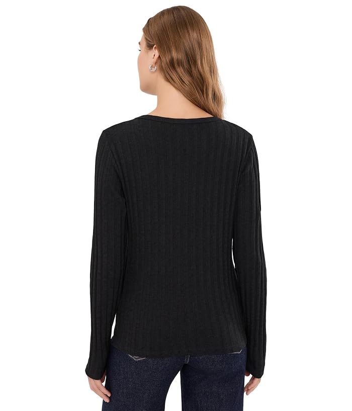 Michael Stars Mireya Long Sleeve Crew Tee - Image 4