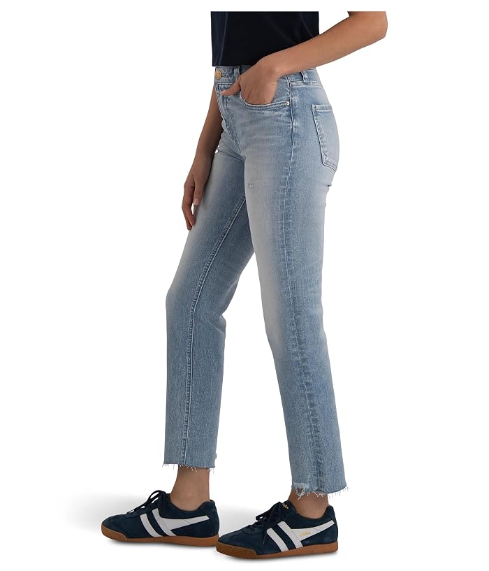 KUT from the Kloth Rachael High Rise Fab Ab Mom Raw Hem - Image 2