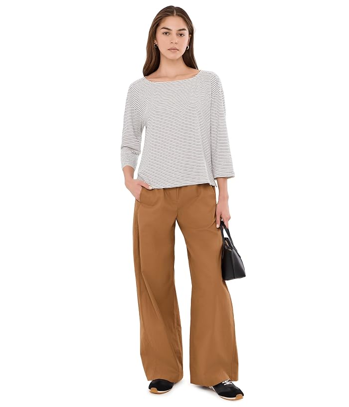 Mod-o-doc 3/4 Sleeve Boat Neck Tee - Image 2