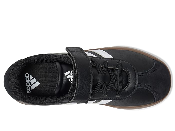 adidas Kids VL Court 3.0 Elastic Lace Shoes (Little Kid) - Image 2