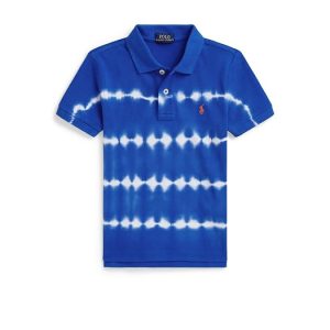 Polo Ralph Lauren Kids Tie-Dye Cotton Mesh Polo Shirt (Toddler/Little Kid)