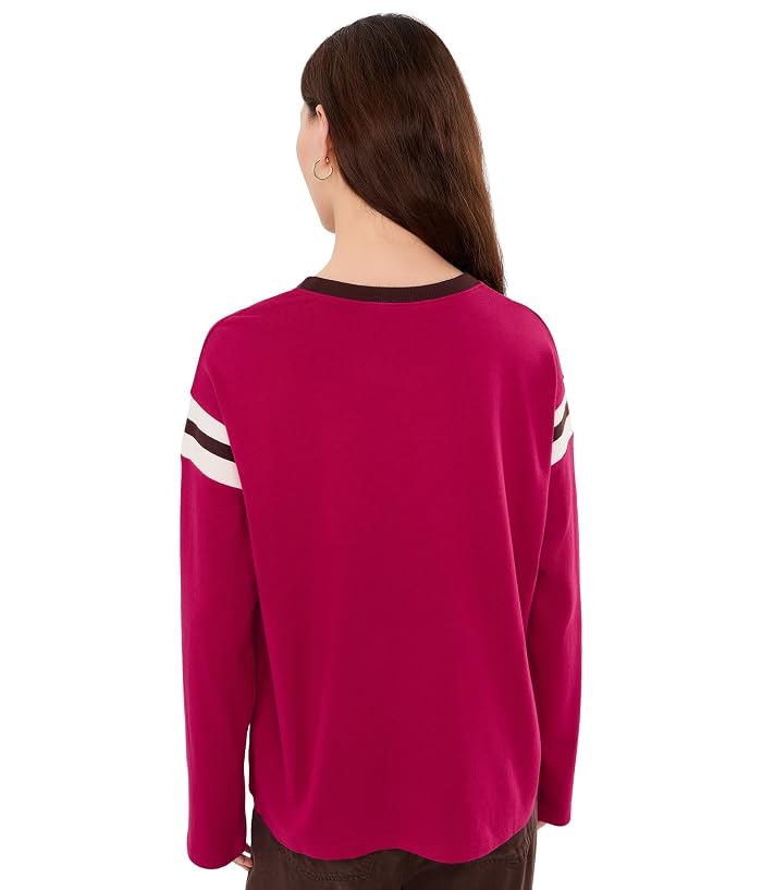 Faherty Sport Jersey Throwback Long Sleeve Tee - Image 4
