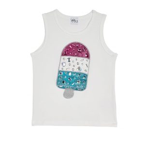 Lola and The Boys Gems Ice Cream Tank (Toddler/Little Kid/Big Kid)