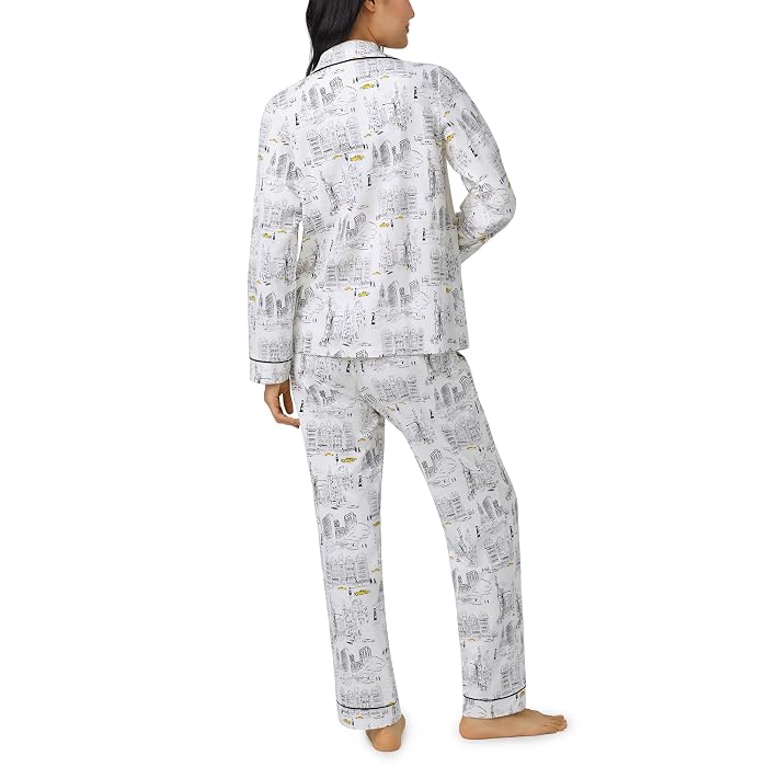 Bedhead PJs Organic Cotton Jersey Long Sleeve Classic PJ Set - Image 2