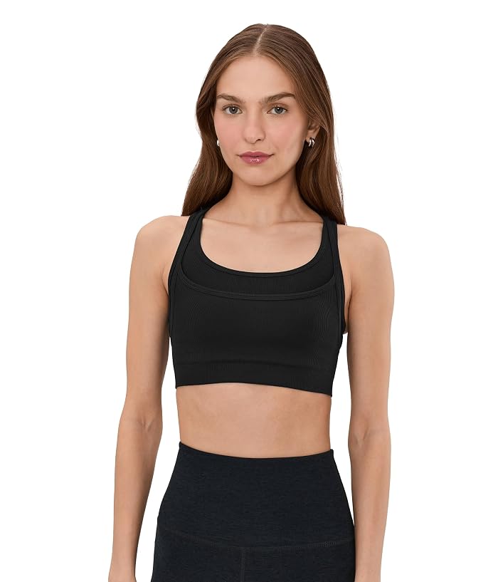 Beyond Yoga Seamless Moves Layered Bra