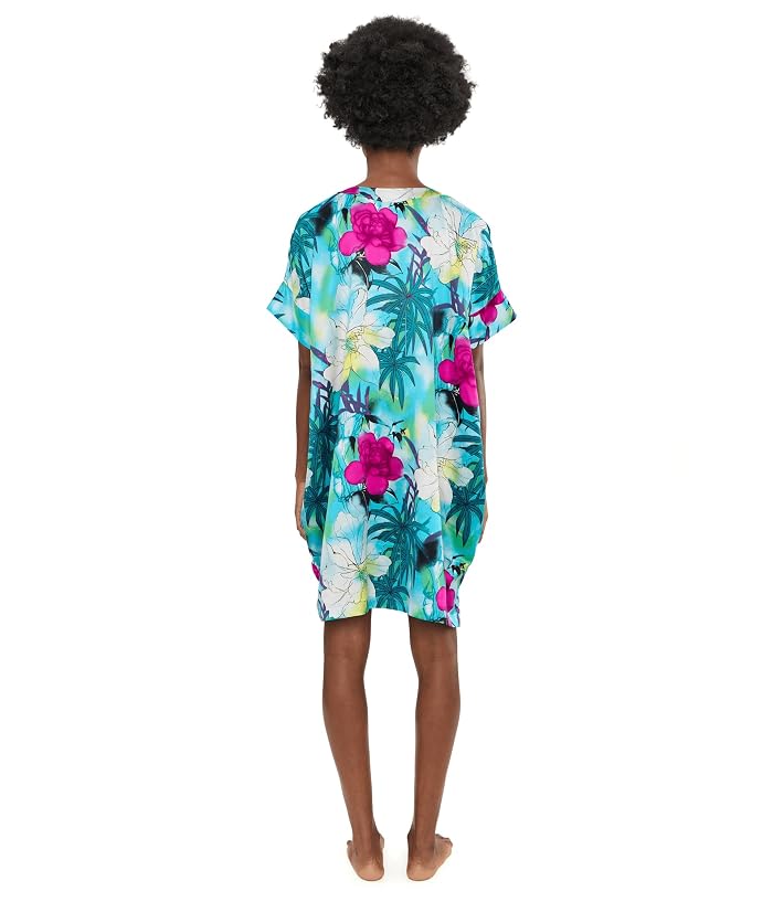 N by Natori Viva Printed Satin Sleepshirt - Image 4