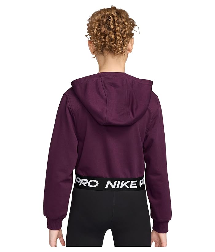 Nike Kids Pro Fleece Dri-FIT™ Full-Zip Hoodie (Little Kid/Big Kid) - Image 2