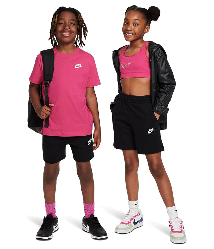 Nike Kids Club Knit Shorts 6" LBR (Little Kids/Big Kids) - Image 2