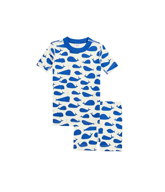 Hanna Andersson HannaJams Print Short John Pajamas Set (Infant/Toddler/Little Kid/Big Kid) - Image 4