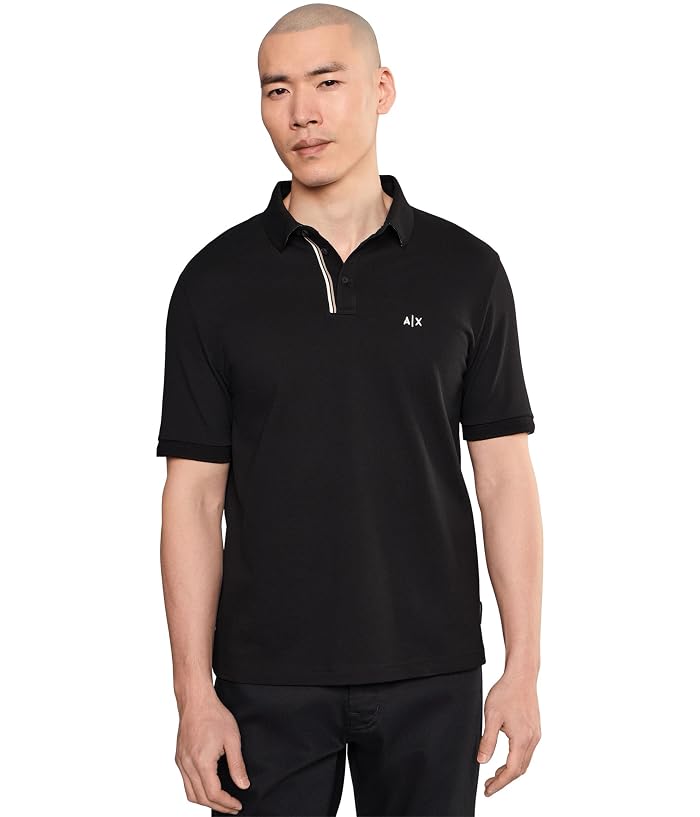 Armani Exchange Cotton Piquet Polo