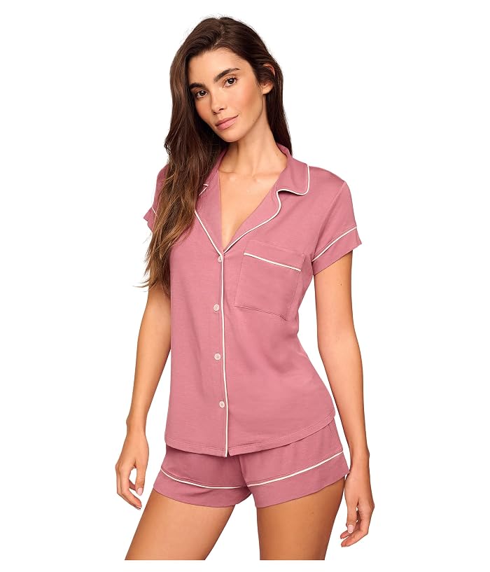 Eberjey Gisele TENCEL Modal Shortie Short PJ Set