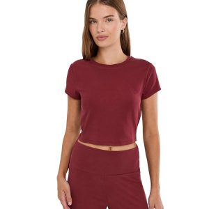 Spiritual Gangster Zen Rib Noa Crop Tee
