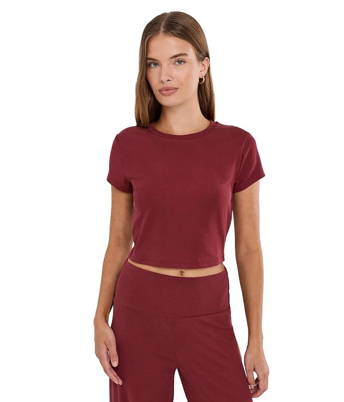 Spiritual Gangster Zen Rib Noa Crop Tee