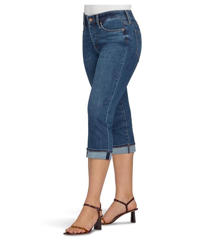 NYDJ Marilyn Crop Cuff Jeans in Sunset Villa - Image 3