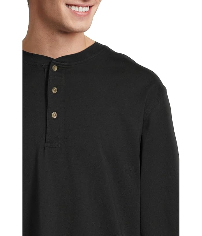 L.L.Bean Carefree Unshrinkable Tee Traditional Fit Long-Sleeve Henley - Image 4